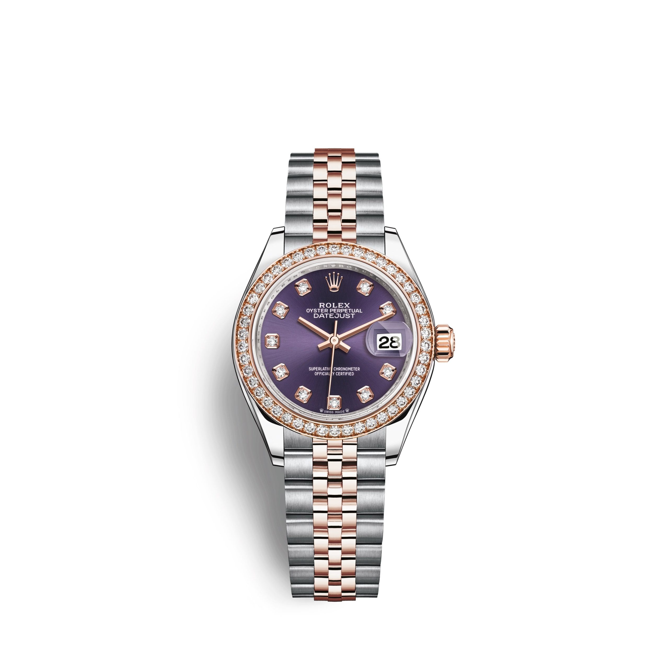 Rolex Lady-Datejust 28 Oystersteel and 18k Everose Gold Ref 279381RBR-0015 279381RBR-0015-1.jpg