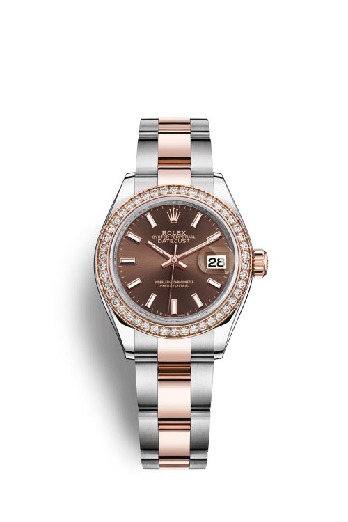 Rolex Lady-Datejust 28 Oystersteel and 18k Everose Gold 279381RBR-0018