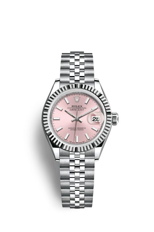Rolex Lady-Datejust 28 Oystersteel and 18k White Gold 279174-0001