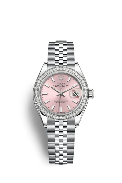 Rolex Lady-Datejust 28 Oystersteel and 18k White Gold 279384RBR-0001