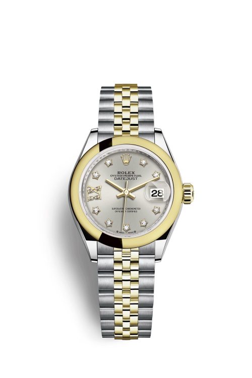 Rolex Lady-Datejust 28 Oystersteel and 18k Yellow Gold 279163-0003