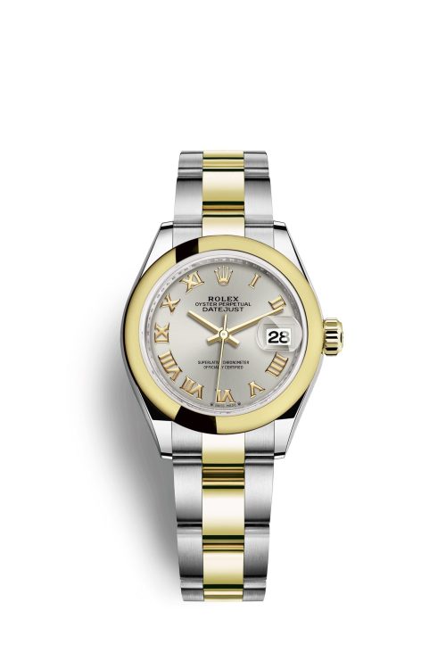 Rolex Lady-Datejust 28 Oystersteel and 18k Yellow Gold 279163-0006
