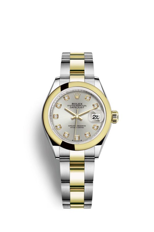 Rolex Lady-Datejust 28 Oystersteel and 18k Yellow Gold 279163-0008