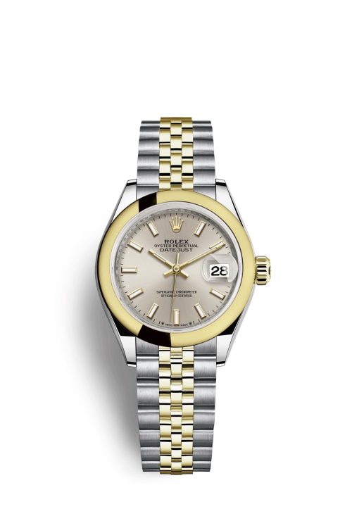 Rolex Lady-Datejust 28 Oystersteel and 18k Yellow Gold 279163-0019