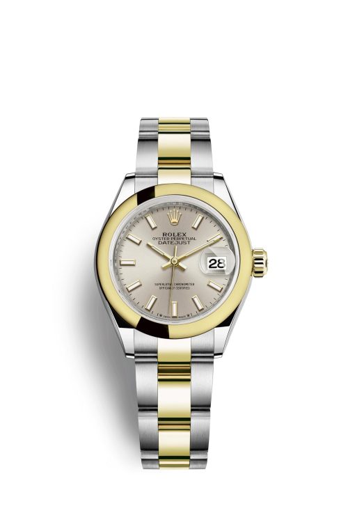 Rolex Lady-Datejust 28 Oystersteel and 18k Yellow Gold 279163-0020