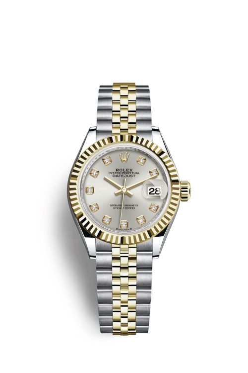 Rolex Lady-Datejust 28 Oystersteel and 18k Yellow Gold 279173-0007