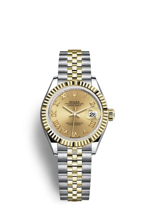 Rolex Lady-Datejust 28 Oystersteel and 18k Yellow Gold 279173-0009