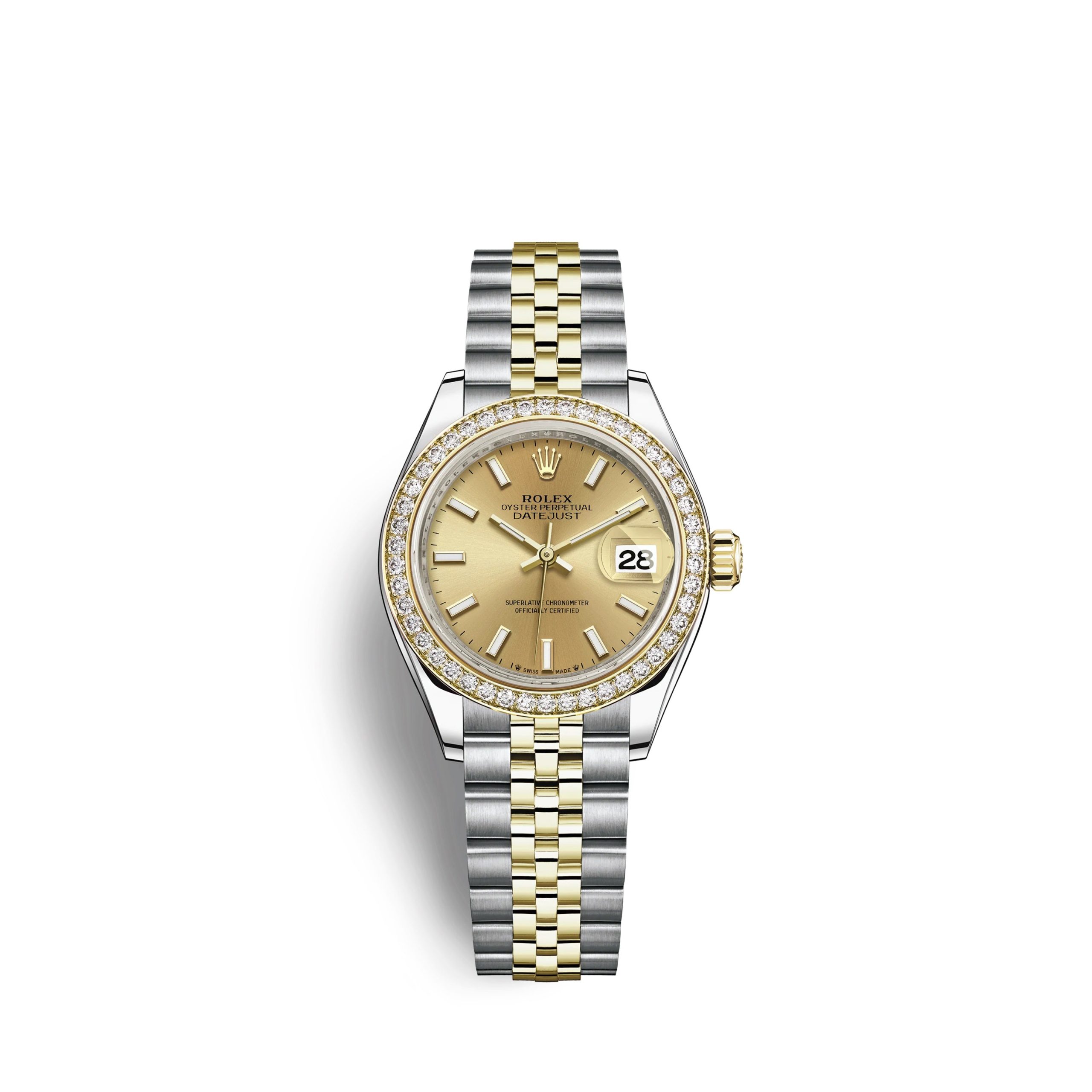 Rolex Lady-Datejust 28 Oystersteel and 18k Yellow Gold Ref 279383RBR-0001 279383RBR-0001-1.jpg