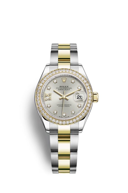 Rolex Lady-Datejust 28 Oystersteel and 18k Yellow Gold 279383RBR-0004