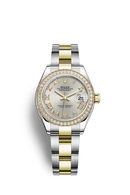 Rolex Lady-Datejust 28 Oystersteel and 18k Yellow Gold 279383RBR-0006