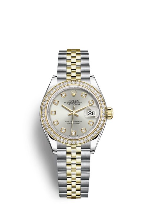 Rolex Lady-Datejust 28 Oystersteel and 18k Yellow Gold 279383RBR-0007