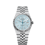 Rolex Land-Dweller 36 Platinum Ice blue dial Fluted Flat Jubilee Ref 127236-0001 127236-0001-1.jpg