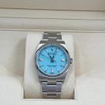 Rolex Oyster Perpetual 36 Turquoise blue dial 36mm Oystersteel Ref 126000-0006 126000-0006-3.jpg