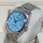 Rolex Oyster Perpetual 36 Turquoise blue dial 36mm Oystersteel Ref 126000-0006 126000-0006-7.jpg