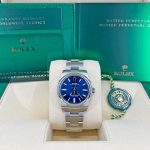Rolex Oyster Perpetual No Date Stainless Steel 34mm Bright blue Oyster Ref 124200-0003 124200-0003-1.jpg