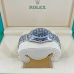 Rolex Oyster Perpetual No Date Stainless Steel 34mm Bright blue Oyster Ref 124200-0003 124200-0003-3.jpg