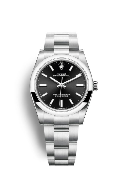 Rolex Oyster Perpetual No Date Stainless Steel 34mm 124200-0002