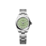 Rolex Oyster Perpetual Oystersteel 28mm Pistachio-green dial Domed Oyster Ref 276200-0006 276200-0006-1.jpg