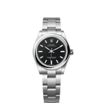Rolex Oyster Perpetual Oystersteel 31mm Black dial Domed Oyster Ref 277200-0016 277200-0016-1.jpg