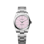 Rolex Oyster Perpetual Oystersteel 34mm Candy pink dial Domed Oyster Ref 124200-0009 124200-0009-1.jpg
