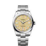 Rolex Oyster Perpetual Oystersteel 41mm Beige dial Domed Oyster Ref 134300-0007 134300-0007-1.jpg