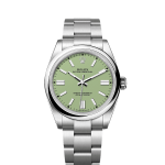 Rolex Oyster Perpetual Oystersteel 41mm Pistachio-green dial Domed Oyster Ref 134300-0006 134300-0006-1.jpg