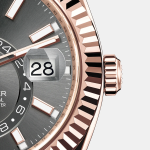 Rolex Sky-Dweller 42mm 18k Everose Gold Oysterflex Ref 326235-0006 326235-0006-4.jpg