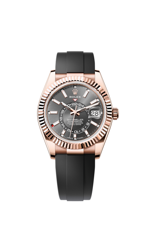 Rolex Sky-Dweller 42mm 18k Everose Gold 336235-0004