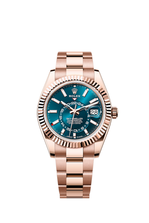 Rolex Sky-Dweller 42mm 18k Everose Gold 336935-0001