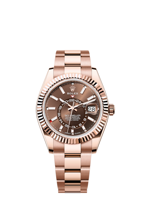 Rolex Sky-Dweller 42mm 18k Everose Gold 336935-0002