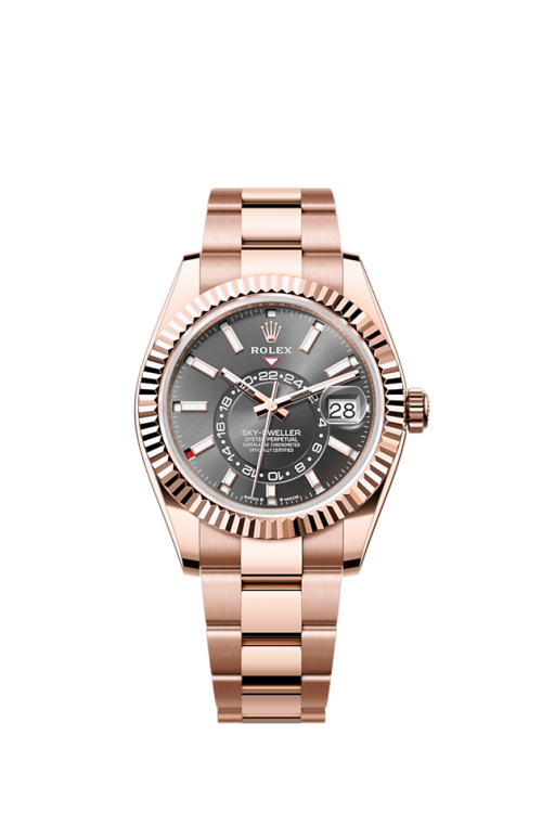 Rolex Sky-Dweller 42mm 18k Everose Gold 336935-0004
