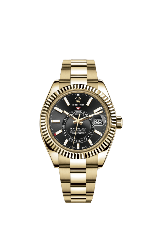 Rolex Sky-Dweller 42mm 18k Yellow Gold 326938-0004