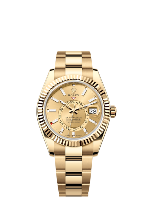Rolex Sky-Dweller 42mm 18k Yellow Gold 336938-0001