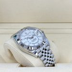 Rolex Sky-Dweller 42mm Oystersteel and 18k White Gold White Jubilee Ref 336934-0004 336934-0004-5.jpg