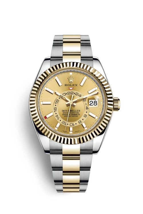 Rolex Sky-Dweller 42mm Oystersteel and 18k Yellow Gold 326933-0001