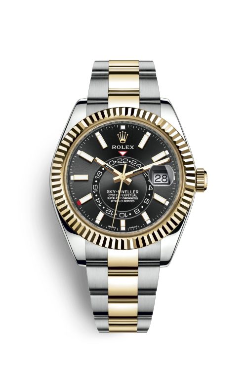 Rolex Sky-Dweller 42mm Oystersteel and 18k Yellow Gold 326933-0002