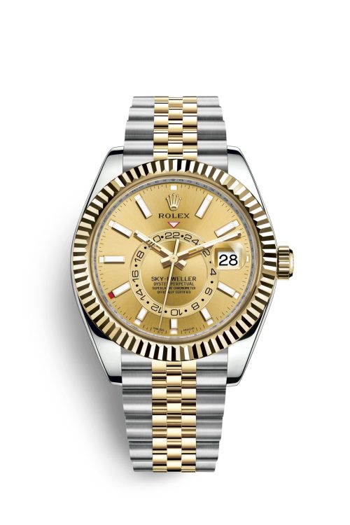 Rolex Sky-Dweller 42mm Oystersteel and 18k Yellow Gold 326933-0004