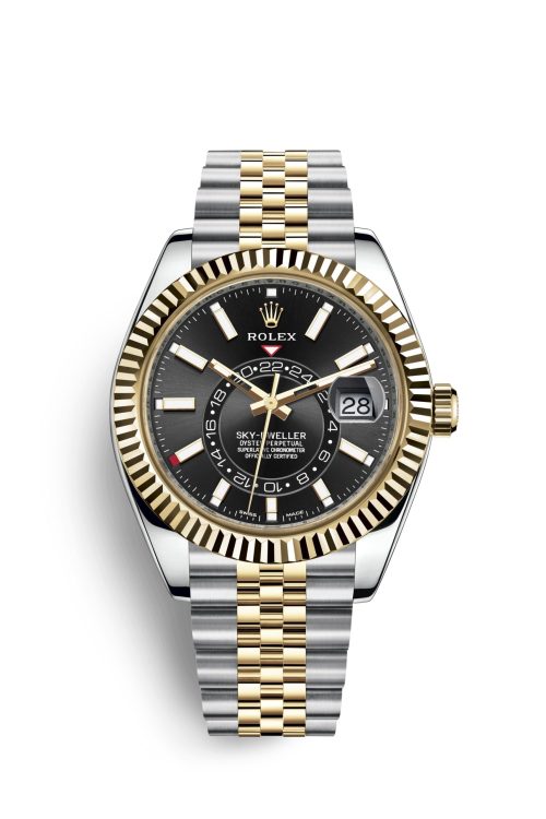 Rolex Sky-Dweller 42mm Oystersteel and 18k Yellow Gold 326933-0005