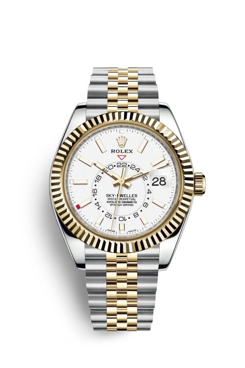 Rolex Sky-Dweller 42mm Oystersteel and 18k Yellow Gold 326933-0010