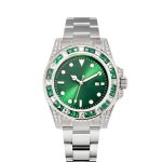 Rolex Submariner Date 18K White Gold Diamonds Emerald 40mm 18K-1.jpg