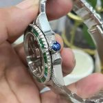 Rolex Submariner Date 18K White Gold Diamonds Emerald 40mm 18K-7.jpg