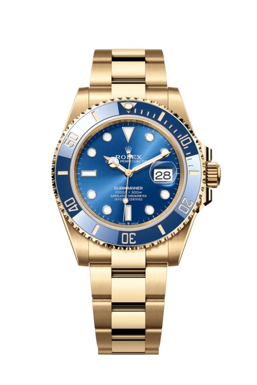 Rolex Submariner Date 18k Yellow Gold 41mm 126618lb-0002