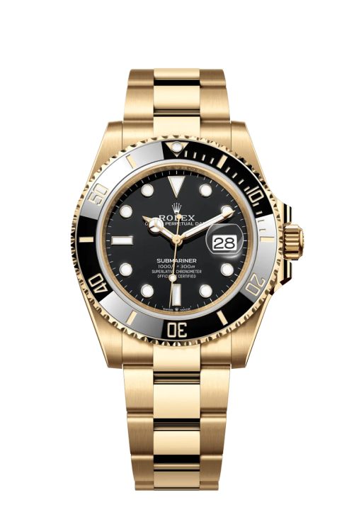 Rolex Submariner Date 18k Yellow Gold 41mm 126618ln-0002