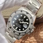 Rolex Submariner Date Silver Black Diamond 40mm Ref116610LN 116610LN-13.jpg