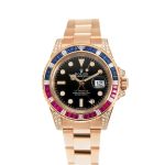Rolex Submariner Golden Blue Red Diamond Black Dial 40mm 40mm-1.jpg