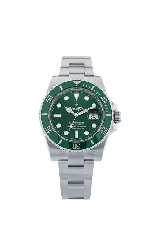 Rolex Submariner Stainless Steel The Hulk Green Dial Cerachrom Bezel 116610LV 41mm