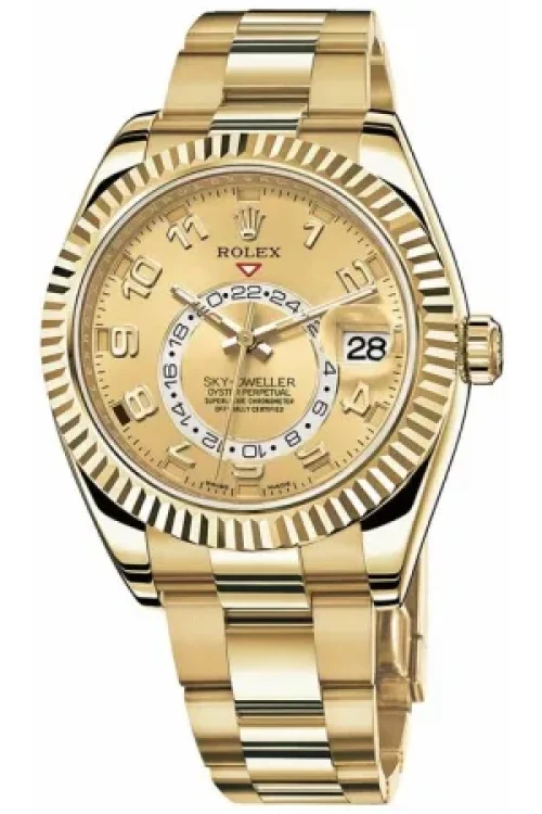 Sky-Dweller 42mm Sundust Dial 18kt Everose Gold Mens Watch 42mm 42mm