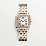Cartier Panthère de Cartier, Stainless Steel, 18k Rose Gold and Diamonds, 29mm x 37mm W3PN0007 - Image 2