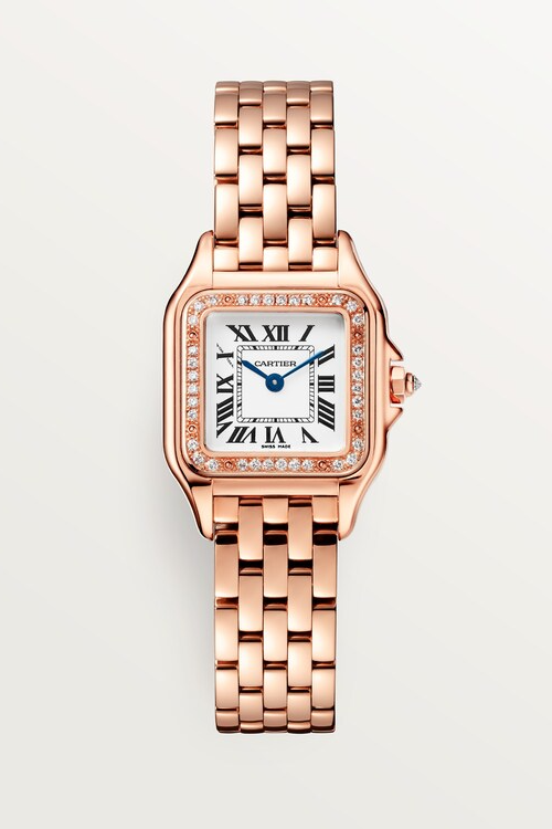 Cartier Panthère de Cartier Small, 18k Rose Gold, Diamonds, 22mm x 30mm WJPN0049