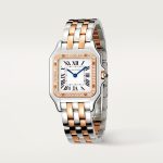 Cartier Panthère de Cartier, Stainless Steel, 18k Rose Gold and Diamonds, 29mm x 37mm W3PN0007 - Image 4
